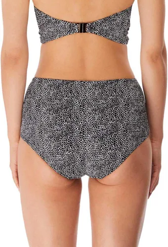 Vista 3 de Freya Bikini de cintura alta retro para mujer