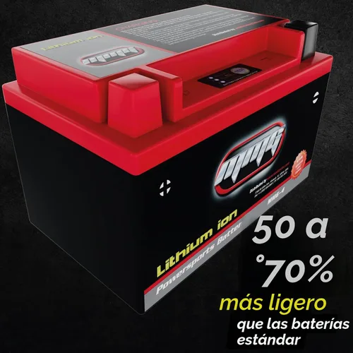 Vista 4 de MMG#4 YTZ14S Z14S batería de ion de litio sellada, 12 V, 300 CCA, para motocicletas