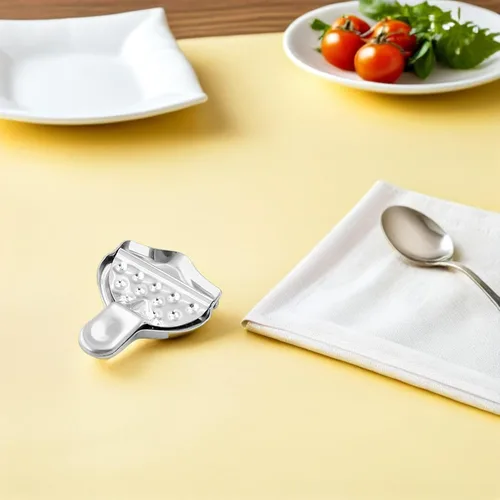 Vista 4 de Escariador de cítricos de acero inoxidable, exprimidor manual de prensa de limón resistente, exprimidor portátil de jugo de frutas con diseño
