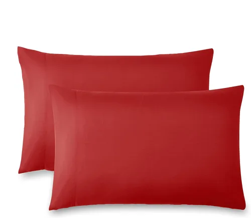 Vista 71 de Southshore Fine Linens® - Vilano® Springs - Par de fundas de almohada plisadas, color negro, estándar (Queen)