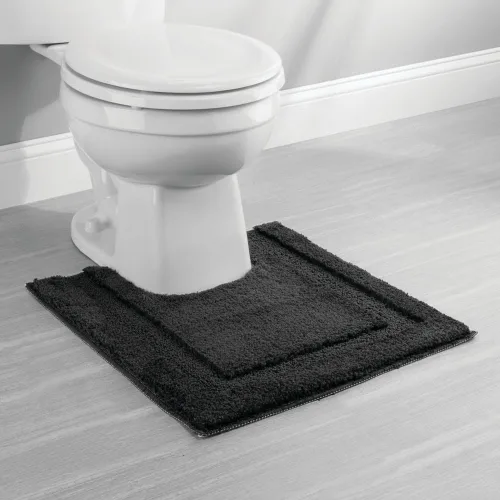 Vista 2 de InterDesign - Alfombra de baño de microfibra.