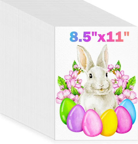 Vista 12 de 100 hojas de papel de acuarela, papel de color agua blanca de 4 x 6 pulgadas, 140 libras/10.58 oz/m², papel de color agua de prensa en frío