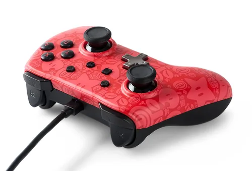 Vista 4 de PowerA Wired Controller Plus - Super Mario - Nintendo Switch, Red