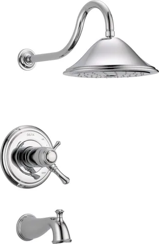 Vista 3 de Delta Faucet - T17T497-CZ, de 20.69 x 9.38 x 20.69 pulgadas, bronce champán