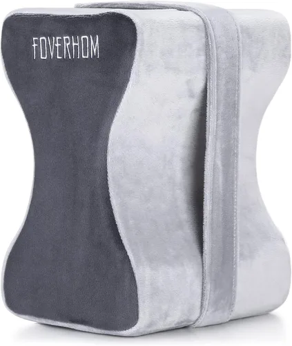 Vista 10 de foverhom Almohada de rodilla de espuma viscoelástica, almohada ortopédica de pierna para alivio de la ciática, dolor de espalda, embarazo, dolor