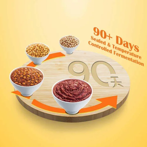 Vista 3 de Pasta de frijoles dulces Tian Mian Jiang - 10.6 oz