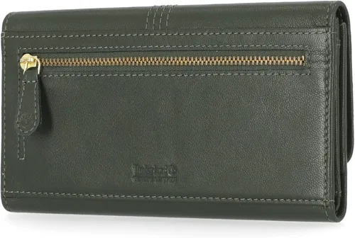 Vista 3 de Timberland - Cartera de piel con solapa RFID para mujer, estilo Castlerock (nobuck), talla única