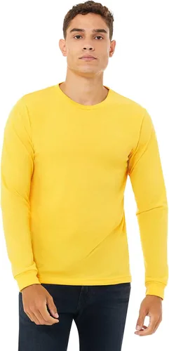Vista 67 de Canvas Filmore 3501 - Camiseta de 4.2 onzas para hombre manga larga (1) Ceniza + (1) Jaspeado atlético