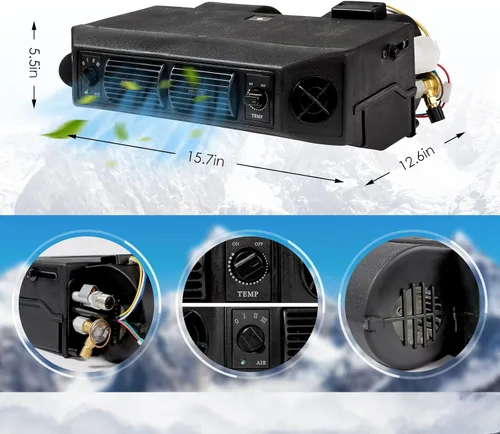 Vista 5 de Kit de evaporador de aire acondicionado de coche de 12 V - Conjunto de evaporador pequeño