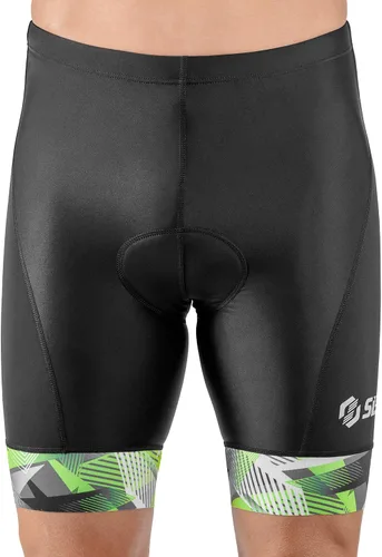Vista 9 de Triathlon Shorts Mens - Padded Tri Shorts Mens Triathlon Shorts - 2 Pocket FX Triathalon Shorts, Medium Compression