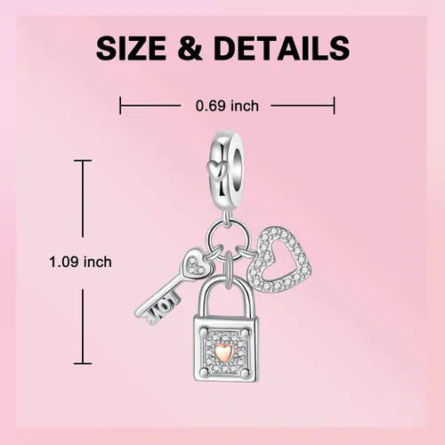 Vista 303 de Dije de girasol con diseño de estrella y luna y elefante para pulsera, collar de plata de ley 925, dijes de corazón de amor para mujer, regalo