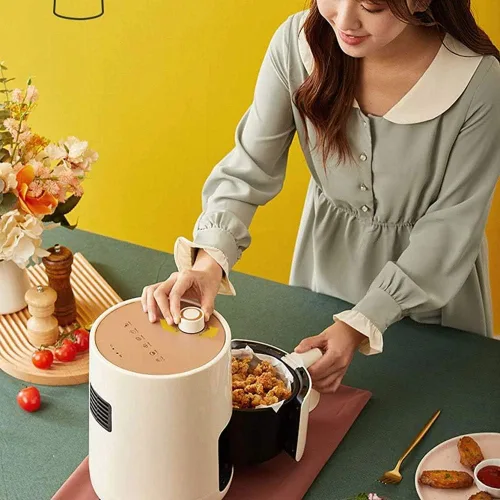 Vista 5 de 900W Oil free Air Fryer 1.5L Cooker Multi function Smart for French fries