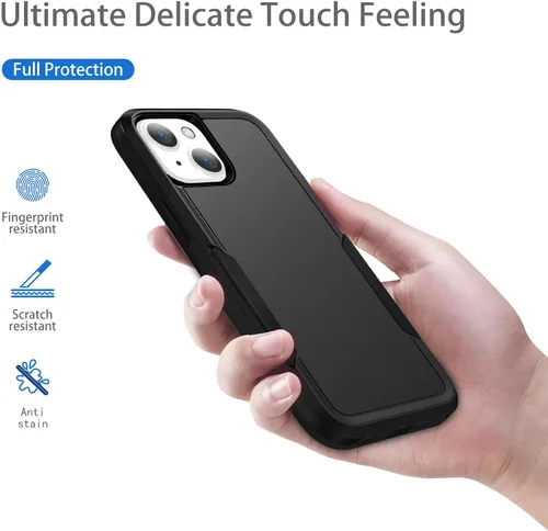 Vista 8 de Funda diseñada para iPhone 13, protección resistente, a prueba de golpes, a prueba de caídas, a prueba de polvo, antiarañazos, para iPhone 13