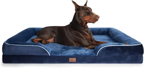 Vista 85 de Bedsure - Cama para gatos de interior, sofá cama lavable para perros muy pequeños, espuma de soporte con funda extraíble y lavable, forro Gris