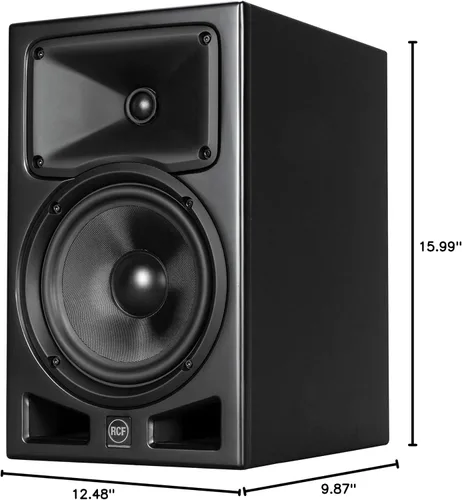 Vista 7 de Monitor de estudio RCF de 8", negro - RAL 9005, AYRA-Eight-PRO
