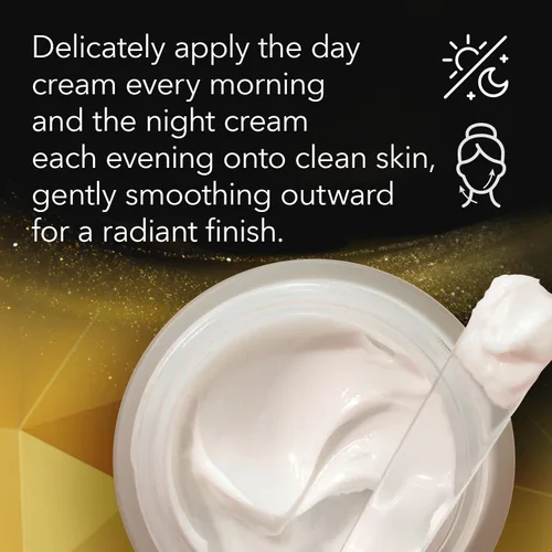 Vista 6 de Cicatricure Gold Lift, paquete de regalo de crema de día y noche, crema antiarrugas para mujeres, crema facial antienvejecimiento, hidratante