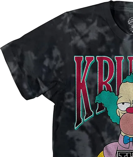 Vista 5 de The Simpsons Camiseta Krusty The Clown para hombre Homer, Bart, Lisa & Krusty The Clown