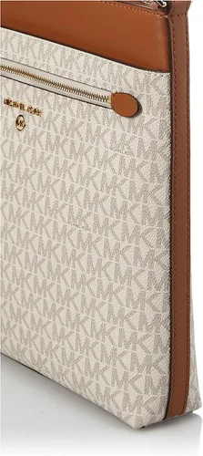 Vista 3 de Michael Kors Jet Set Charm - Bolso cruzado plano grande NorteSur