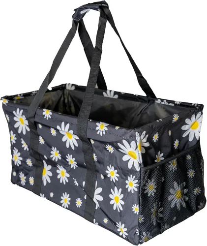 Vista 16 de Bolsa de utilidad extra grande de Lucazzi - Bolsa de playa grande plegable sobredimensionada, excelente para la piscina con marco resistente