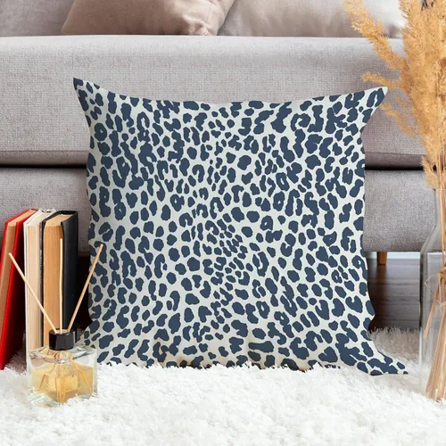 Vista 46 de Funda de cojín decorativa con estampado de guepardo verde peridoto para sofá, funda de almohada verde crema con estampado de leopardo con A-16