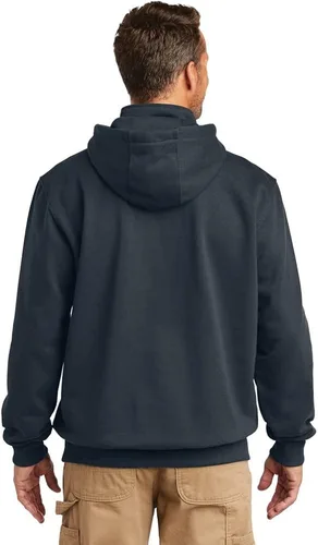 Vista 2 de Carhartt Sudadera Rain Defender de ajuste holgado con cremallera de un cuarto para hombre