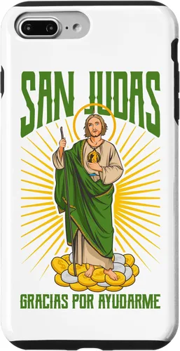 Vista 12 de San Judas Tadeo Gracias por ayudarme - Carcasa para iPhone 17