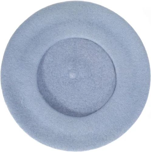 Vista 173 de ZLYC - Boina francesa de lana unicolor para mujeres y niñas