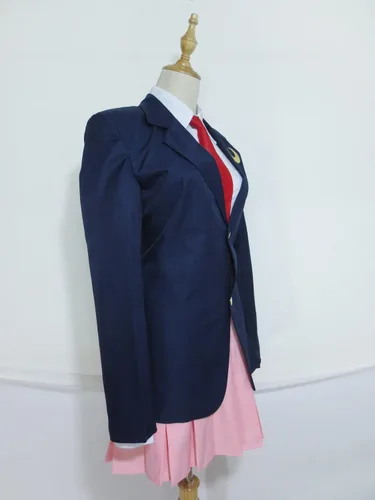Vista 5 de Xiao Wu Touhou Project Reisen Udongein Inaba uniforme escolar traje de Cosplay
