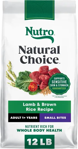 Vista 14 de Nutro Natural Choice Small Bites - Alimento seco para perros, pollo y arroz, 30 libras