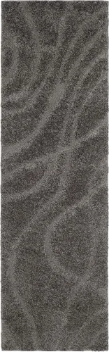 Vista 46 de Safavieh Florida Shag Collection - Alfombra de área de 2 x 3 pies, color crema/beige, diseño geométrico, felpa de 1.2 pulgadas de grosor, ideal