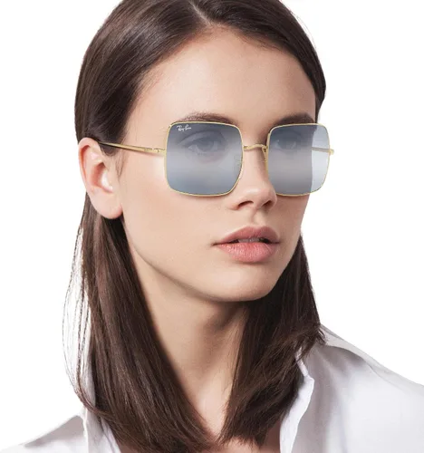 Vista 7 de Ray-Ban Rb1971 - Gafas de sol cuadradas de metal para mujer