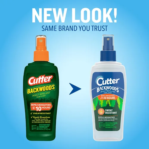 Vista 11 de Cutter Backwoods Repelente de insectos, atomizador con 25 % de DEET, 6 onzas