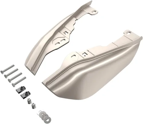Vista 101 de Advanblack Deflectores de aire Road Glide de marco medio 2024 compatibles con Harley Touring Street Glide, Road King, Electra Glide, 2009-2025