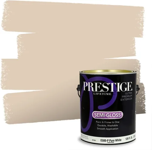 Vista 197 de Pintura 2 en 1, para primera mano y para exterior, de Prestige Paints, E100-N-1120BM