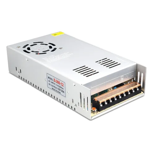 Vista 9 de Fuente de alimentación de 12V 3A 36W AC a DC para 5050 3528 12V LED tira de luz