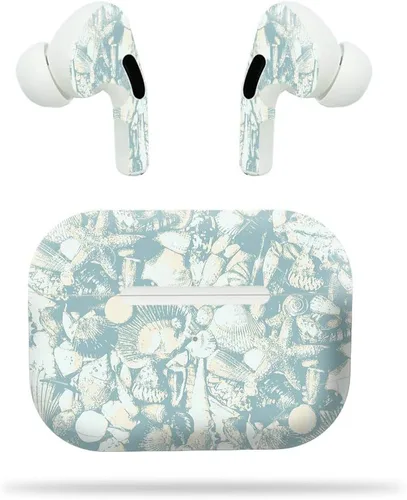 Vista 6 de MightySkins - Compatible con Apple Airpods Pro - Magenta Summer Funda protectora de vinilo duradera y única Fácil de aplicar, quitar y cambiar
