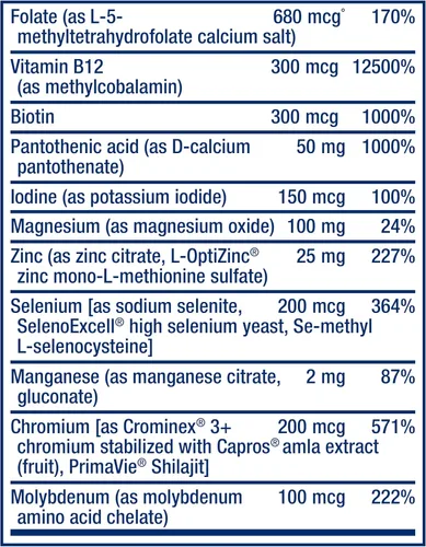 Vista 4 de Life Extension Multivitamínico Una-Por-Día – Repleto de Más de 25 Vitaminas, Minerales y Extractos de Plantas, Quercetina, Folato 5-MTHF y Más