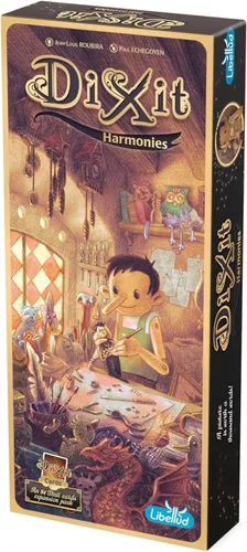 Vista 2 de Dixit Harmonies Juego de mesa EXPANSIÓN Juego de narración de historias para niños y adultos Divertido juego de mesa familiar Juego creativo