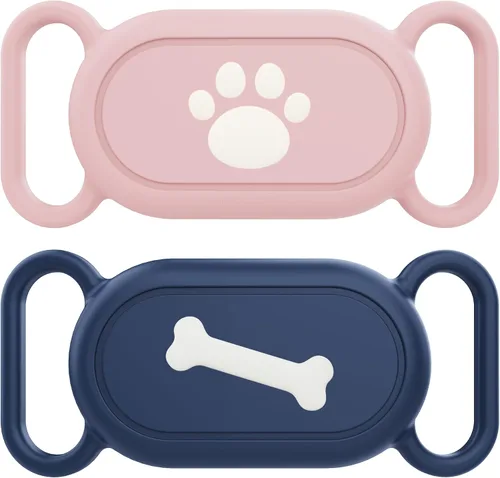 Vista 8 de Funda para collar de perro (2 unidades) para Galaxy Smarttag2, funda de silicona impermeable para gato, accesorio de cubierta protectora resistente