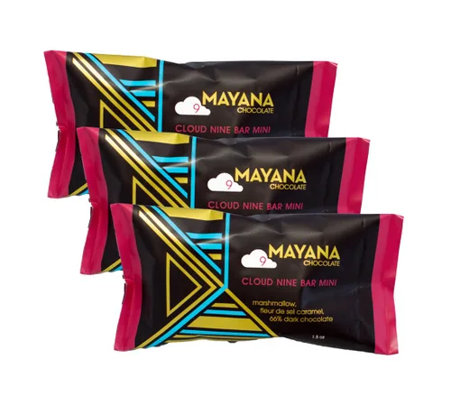 Vista 2 de MAYANA CHOCOLATE Mini barra Cloud 9, 1.5 onzas (paquete de 10)