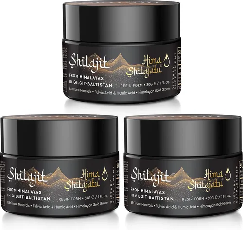 Vista 9 de Shilajit - Shilajit de resina pura del Himalaya, grado dorado, 100 % puro, con ácido fúlvico y complejo de minerales traza de 85 + para energía