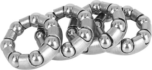 Vista 6 de X AUTOHAUX 4 unids 0.984 in x 7 jaulas de rodamientos de bolas rodamientos de manivela rueda trasera retenedor para bicicleta