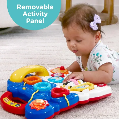 Vista 6 de VTech Andador de Aprendizaje de Sentado a de Pie (Empaque Libre de Frustraciones), Azul