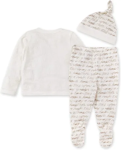 Vista 2 de Burts Bees Baby Take Me Home Set 3-piece Top Pant and Hat Bundle