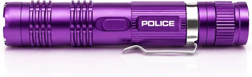 Vista 4 de Pistola paralizante POLICE para autodefensa – M12 de aluminio de alto voltaje, mini recargable con linterna LED, compacta y resistente – Seguridad