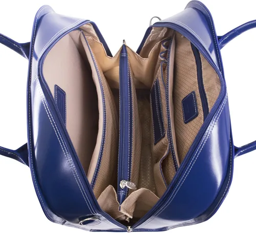 Vista 8 de McKlein - Maletín desmontable con ruedas para mujer azul marino 144 x 875 x 185 pulgadas