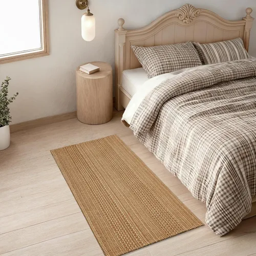 Vista 20 de MatEssenz Alfombrillas de cocina de 20 x 30 pulgadas para piso, alfombras de cocina tejidas, lavables a máquina, estilo bohemio, antideslizantes