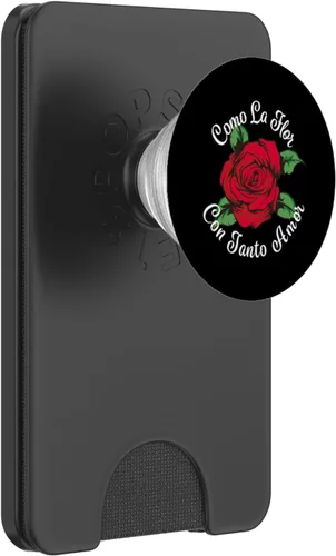 Vista 7 de Como La Flor - Bailar Cumbia - Rosa Mexicana Fiesta Regalo PopSockets Swappable PopGrip