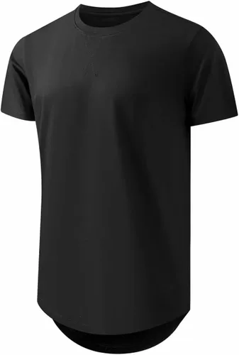 Vista 3 de Paquete de 3 camisetas de cuello redondo para hombre, de algodón, hipster, hip hop, clásica