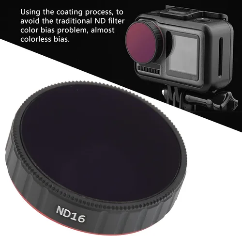 Vista 7 de YYOYY - Filtro ND, filtro de densidad neutra para lente de cámara, aleación de aluminio + vidrio óptico, para accesorios de cámara DJI, evita
